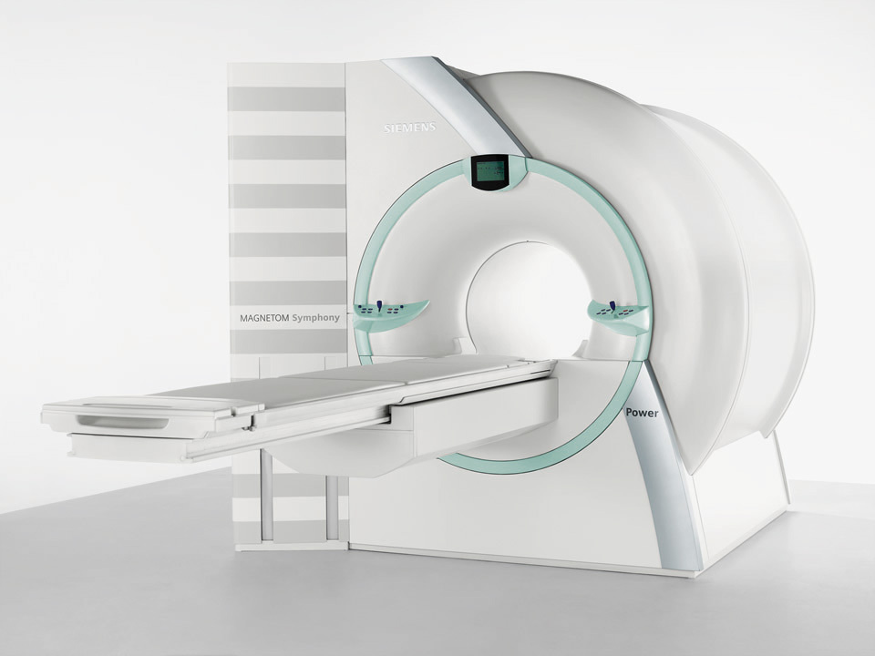 Premier's closed MRI machine, a Siemens 1.5 Tesla Symphony